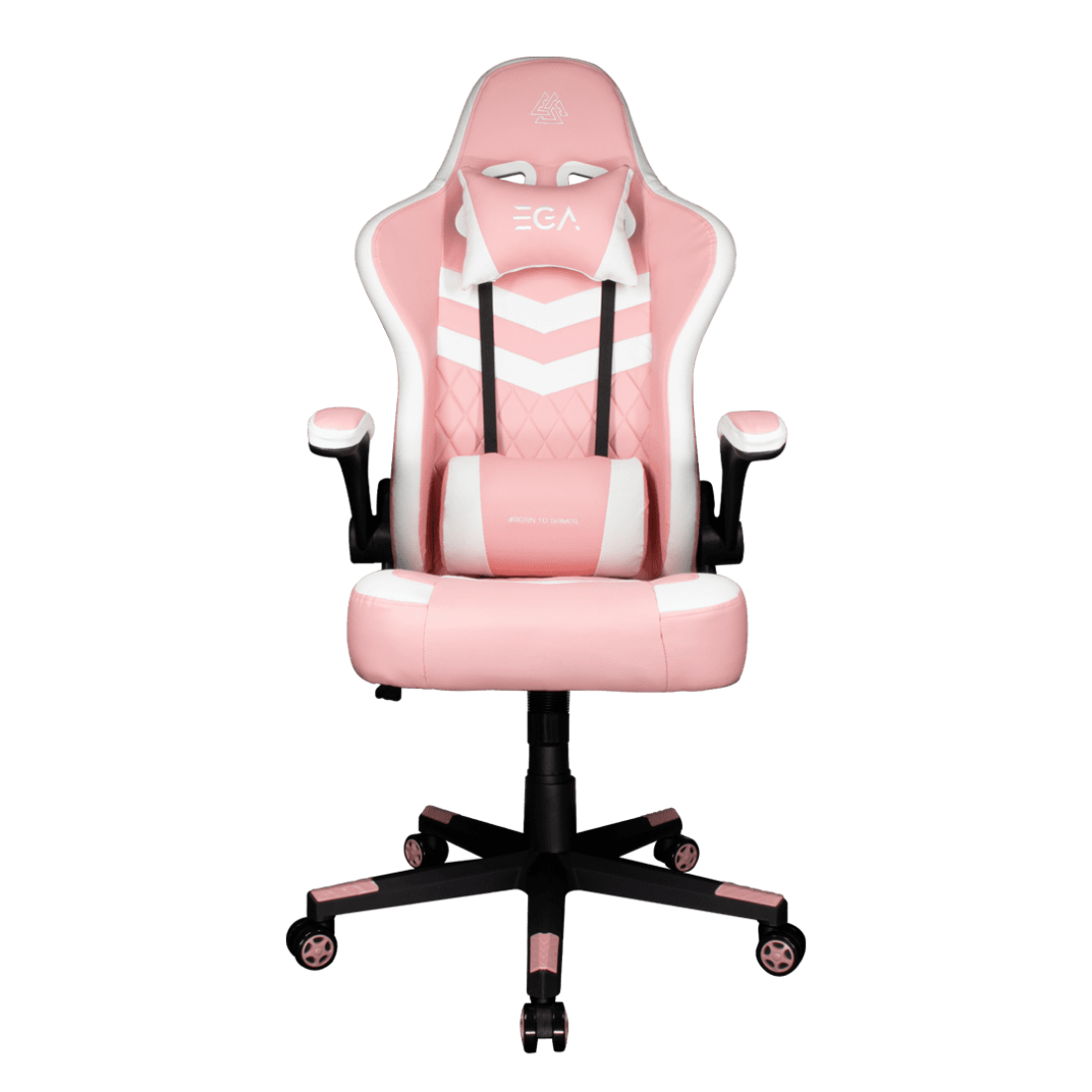 (GAMING CHAIR) EGA Type G2 White/Pink Gaming Chair